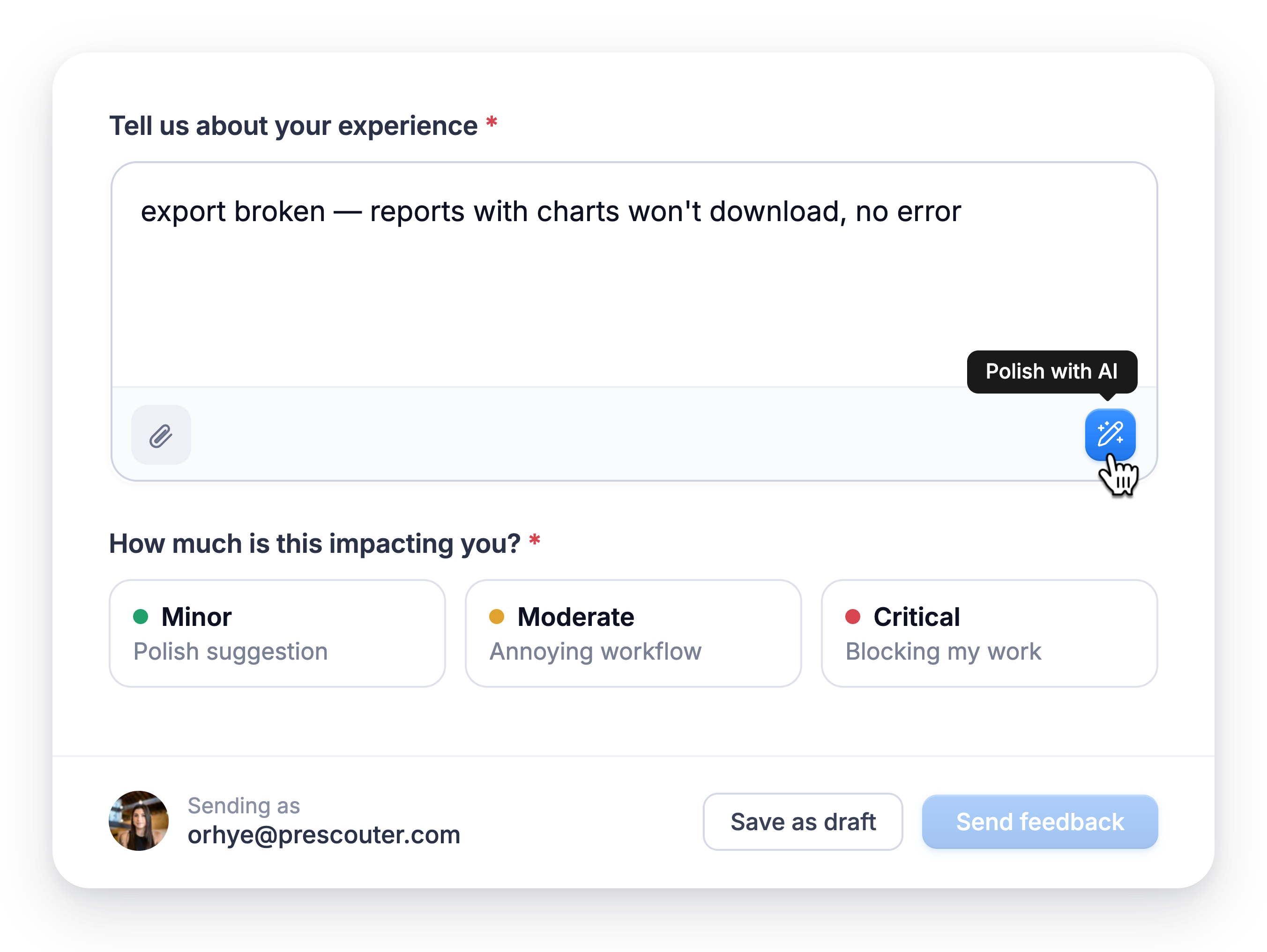 Smarter Feedback Collection